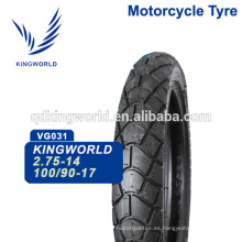 56% Rubber Touring 100 / 90-17 110 / 90-17 Motocicleta Tubeless Tire Elección del proveedor